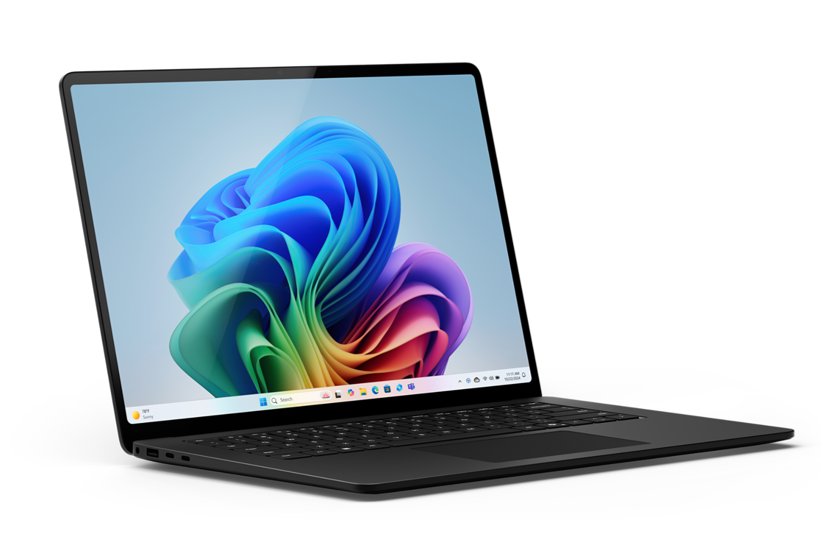 Laptop 15 black render right