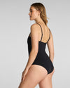 SPANXshape™ Swim Bandeau One Piece | Very Black