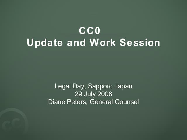 Cc0 Update 3 (Sapporo)