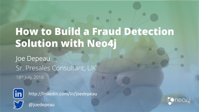 How to Build a Fraud Detection Solution with Neo4j