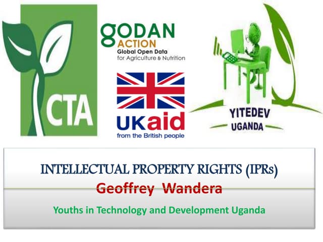 Intellectual property rights (iprs)