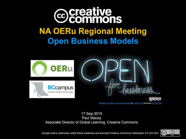 Open Business Models Workshop