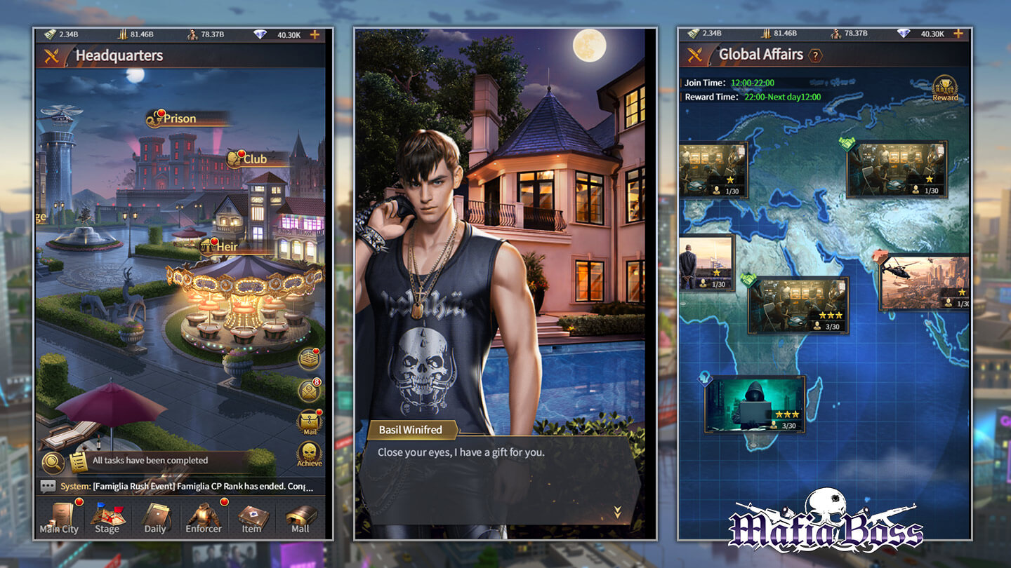 Jouer rpg Jeu - Mafia Boss sur Nutaku rpgJeu - Mafia Boss