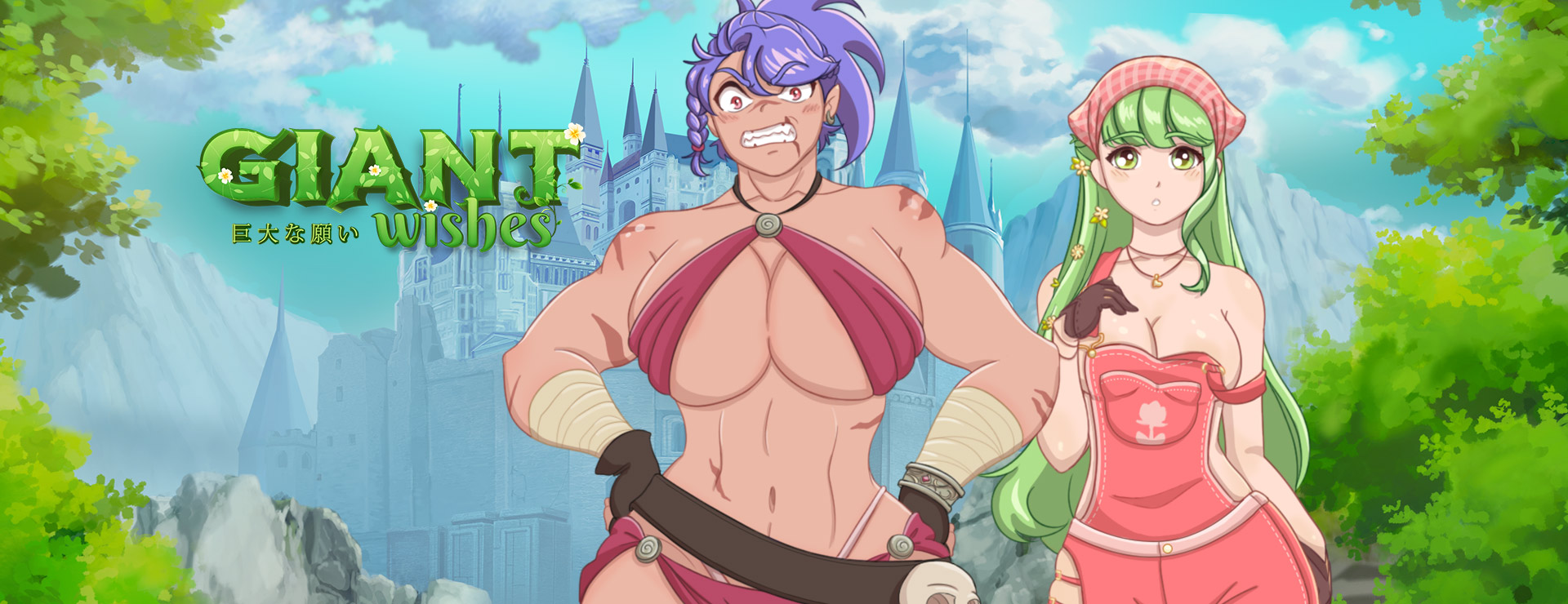 Graj Giant Wishes na stronie Nutaku Giant Wishes - Powieść wizualna Gra