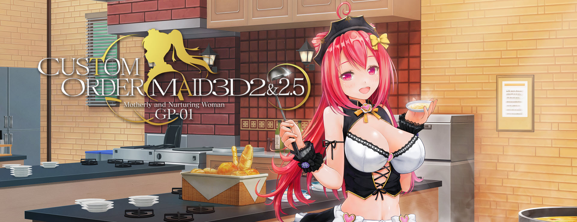 玩 Custom Order Maid 3D2: Motherly and Nurturing Woman Personality Pack GP-01 在 Nutaku Custom Order Maid 3D2: Motherly and Nurturing Woman Personality Pack GP-01 - 冒险 遊戲