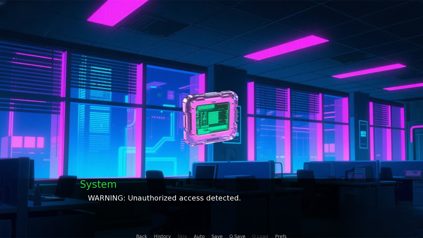 玩 visual-novel 游戏 - Cyberpunk Love Story 在 Nutaku visual-novel游戏 - Cyberpunk Love Story