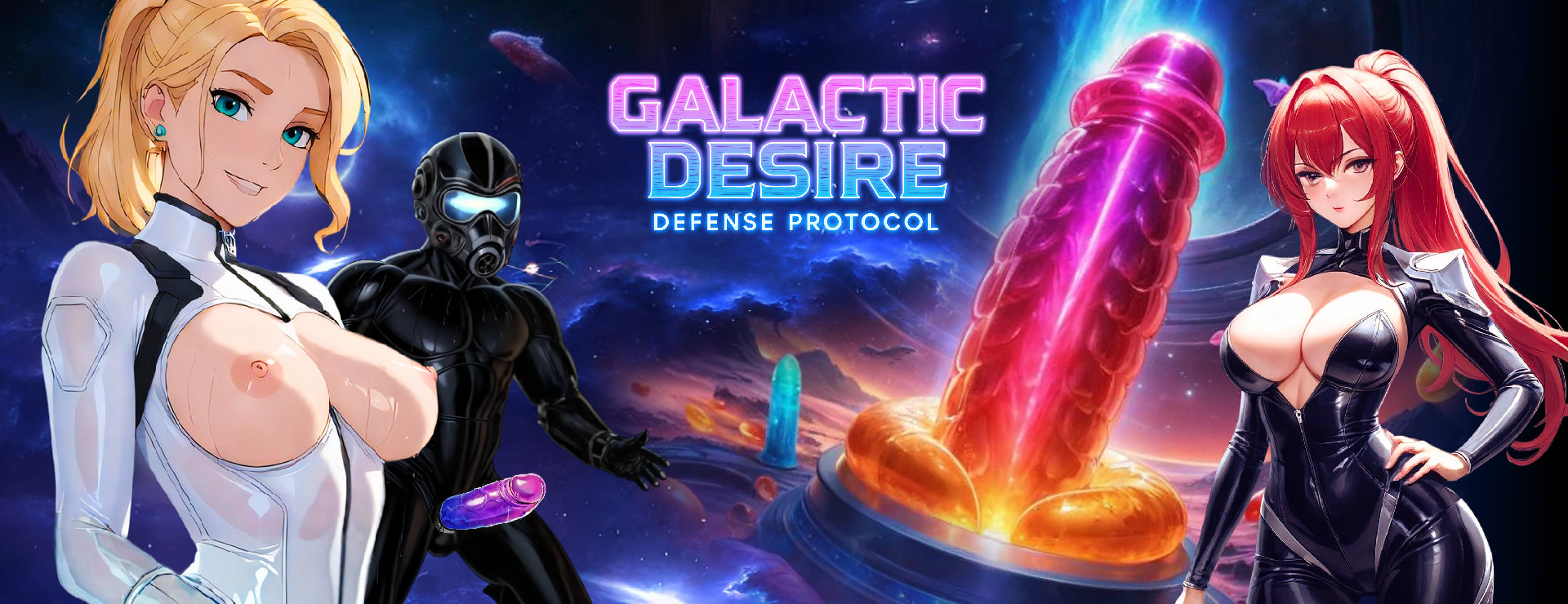 Galactic Desire: Defense Protocol - Idle 游戏
