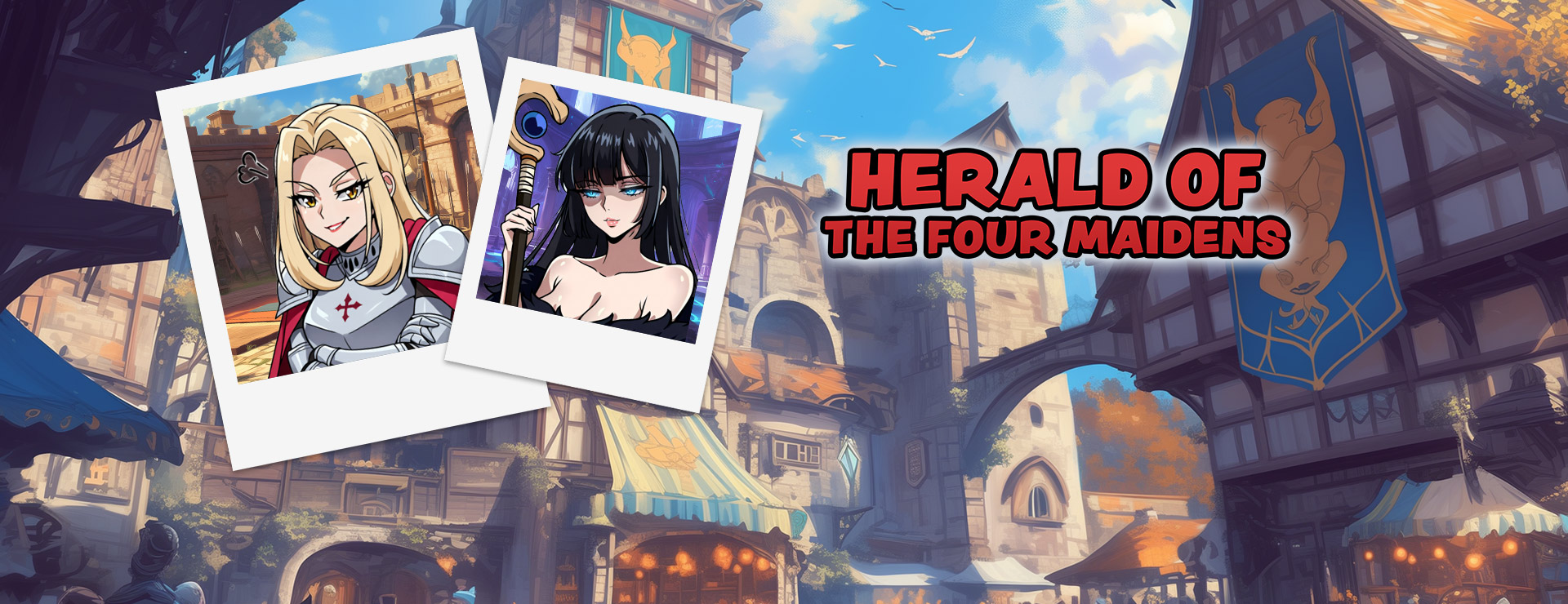 Jugar Herald of the Four Maidens en Nutaku Herald of the Four Maidens - Novela Visual Juego