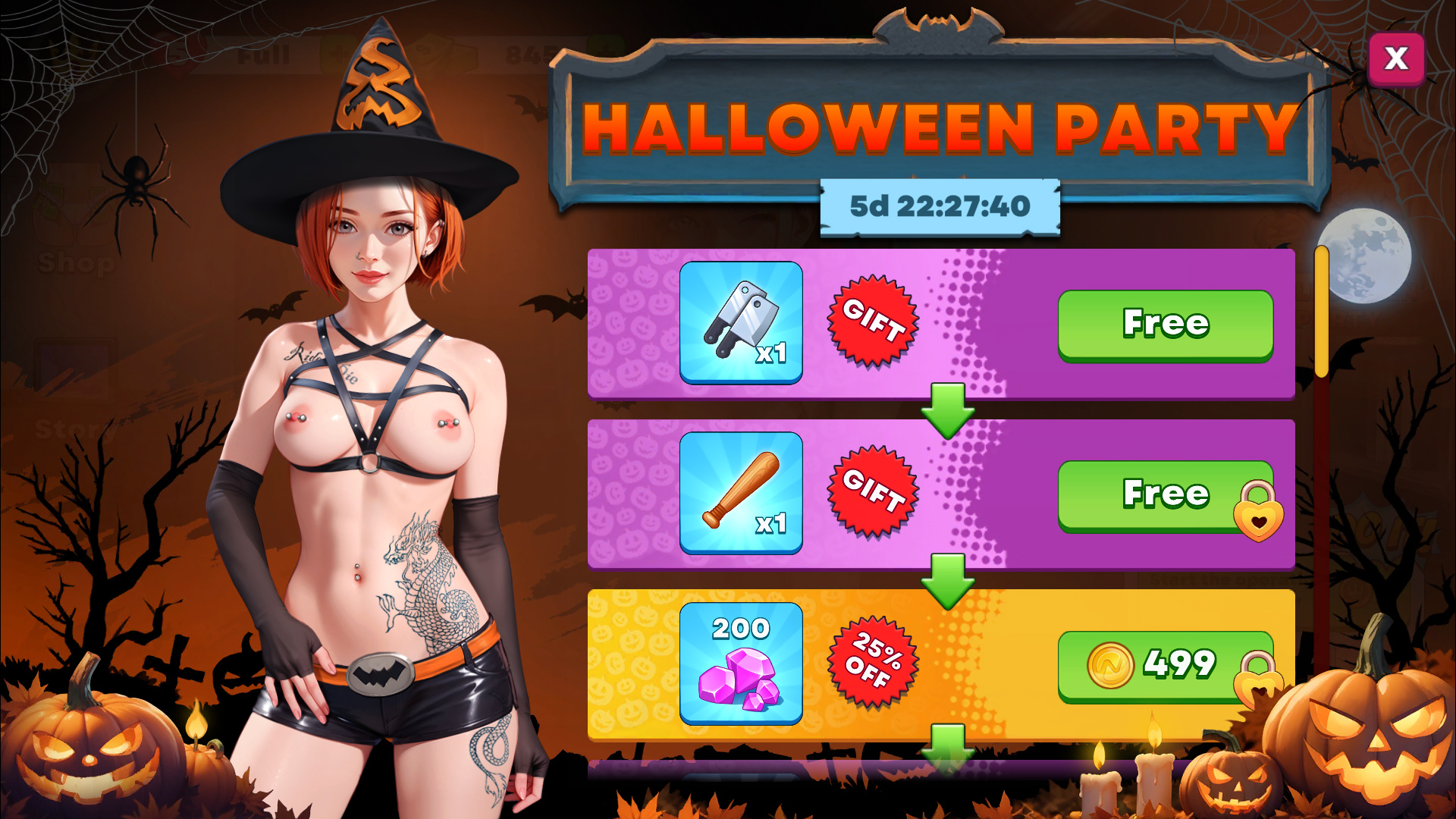 Spielen casual Spiel - Mafia Queens auf Nutaku casualSpiel - Mafia Queens