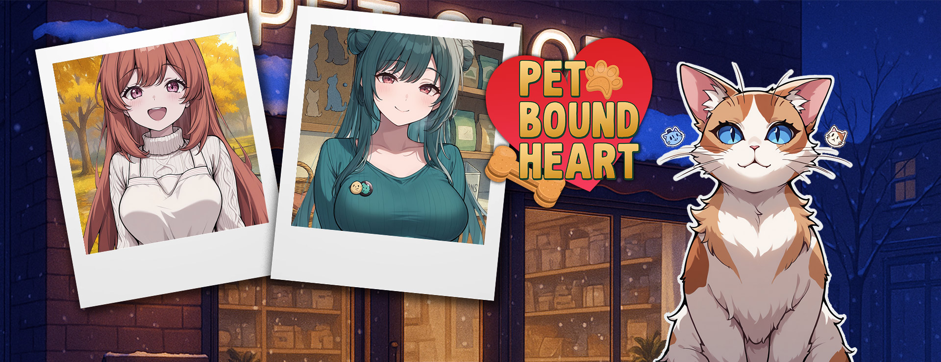 Pet Bound Heart - Visual Novel 游戏
