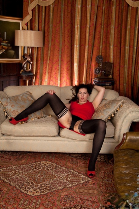 红发双插 裸體藝術 圖片