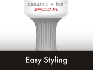 Enjoy snag-free styling with a seamless body, ergonomic grip, and lightweight design for effortless, smooth, and sleek results every time!