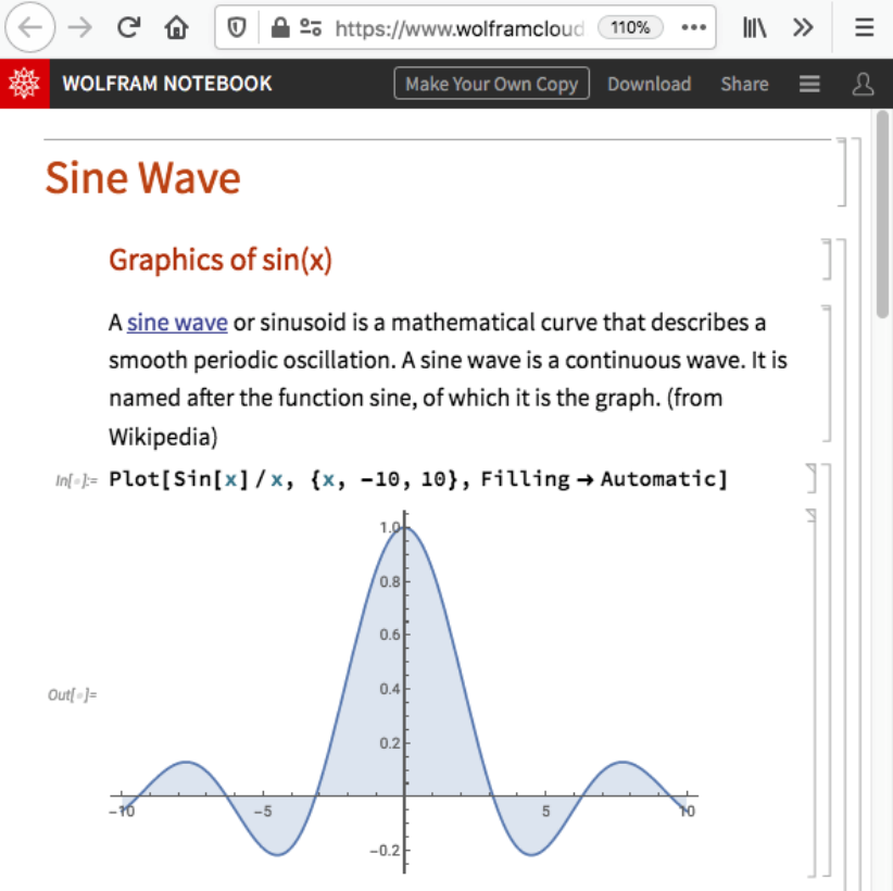 Mathematica Online