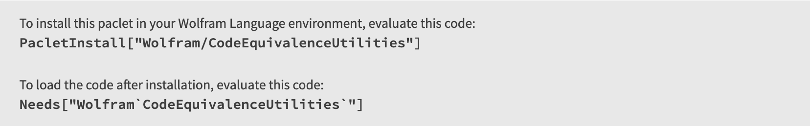 Instructions to install a paclet