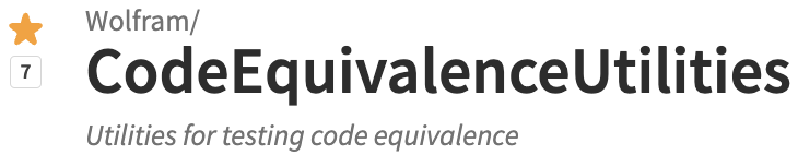 CodeEquivalenceUtilities rating