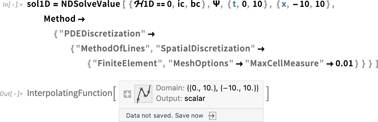 sol1D = NDSolveValue