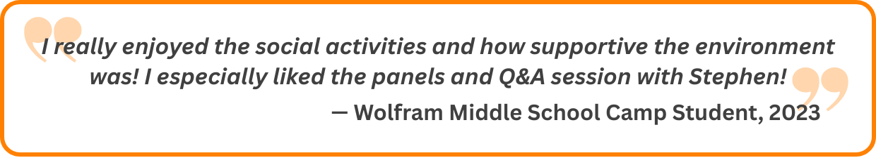 I really enjoyed the social activities and how supportive the environment was! I especially liked the panels and Q&A session with Stephen!