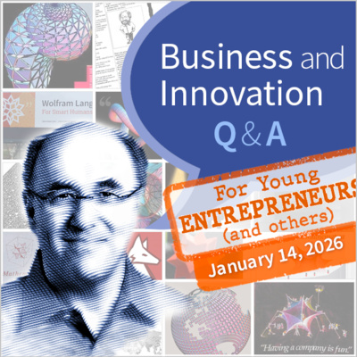 Business, Innovation and Managing Life (January 14, 2026)