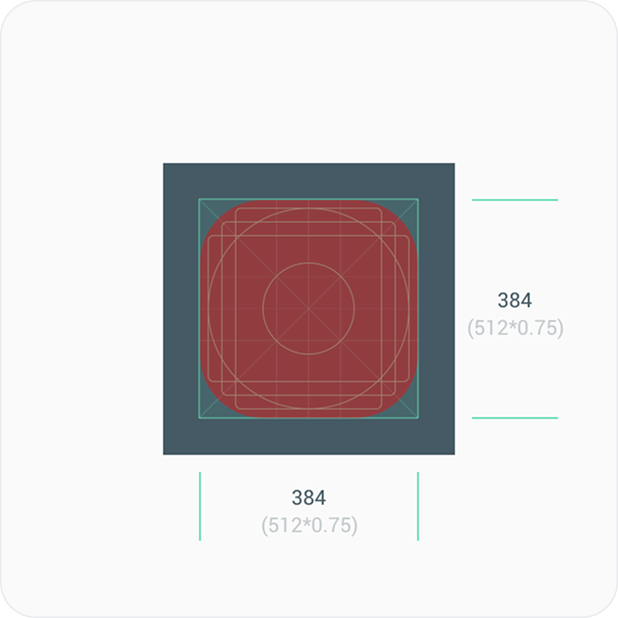 Keyline cho biểu tượng sản phẩm