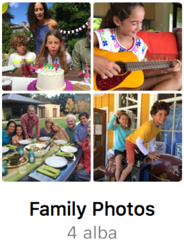 Miniatura složky s fotografiemi