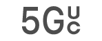 The 5G status icon.