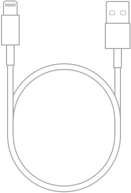 Lightning 至 USB 連接線。