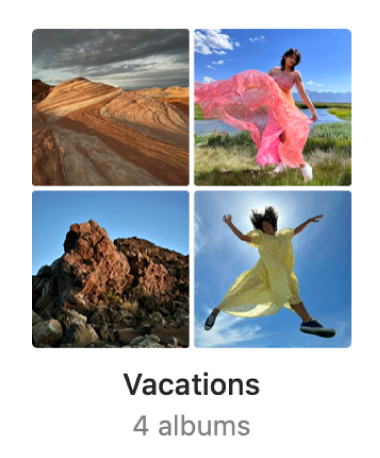 Miniatura složky s fotografiemi