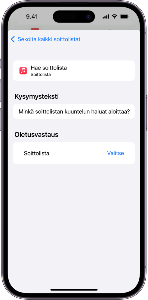 Tuontikysymyksen teksti.