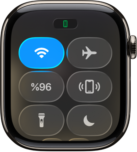 Denetim Merkezi’nde, Odak kapatıldığında Odak düğmesi gri.