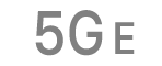 5G E 狀態圖像。