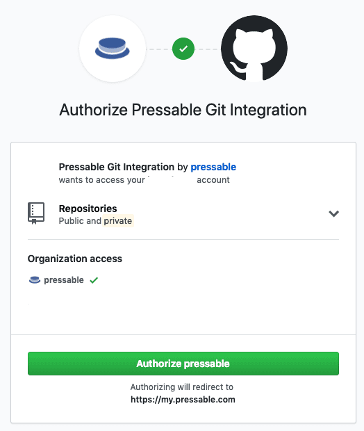 Github authorization