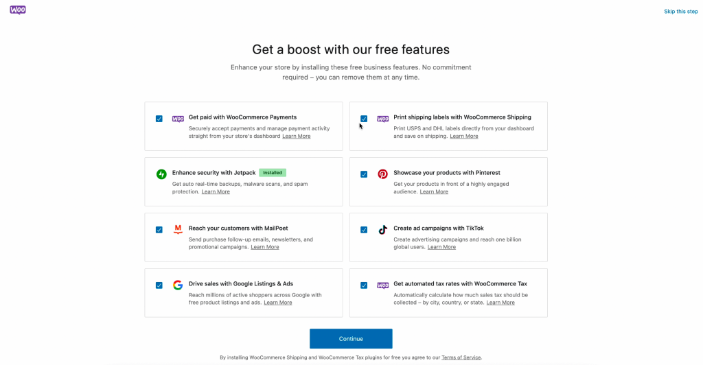 WooCommerce Setup Wizard WooCommerce Onboarding Wizard