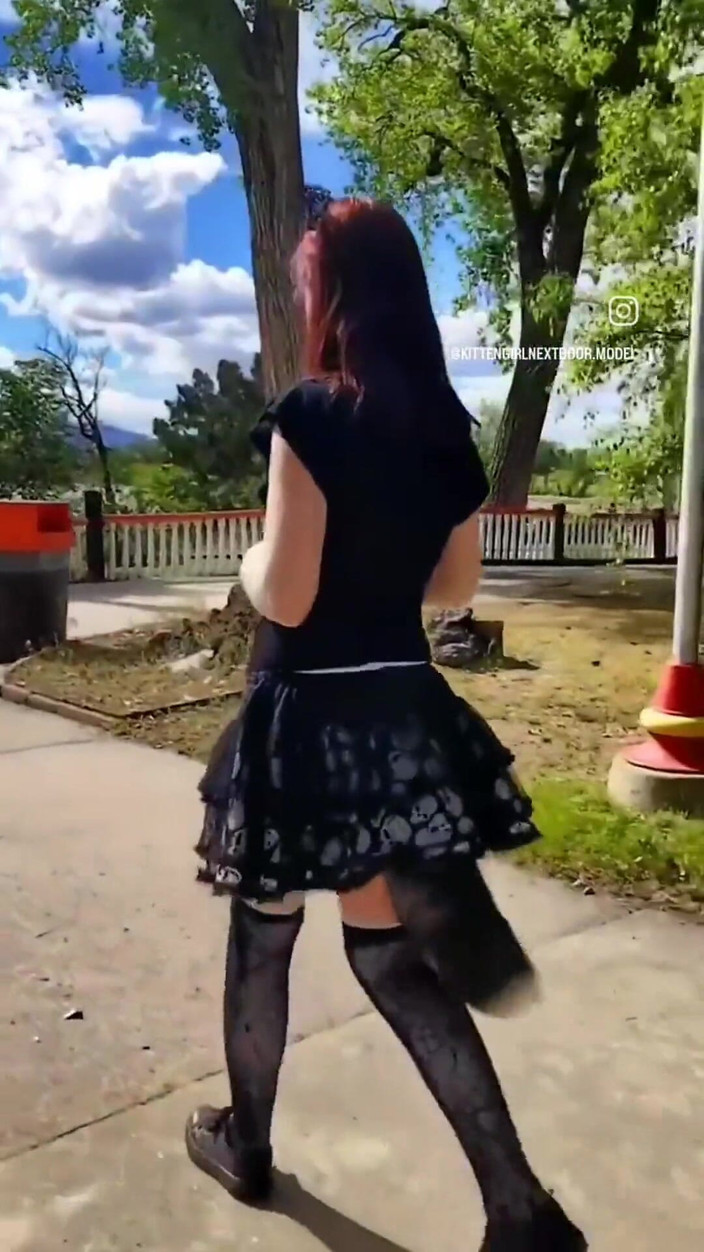 kittengirlnextdoor: Kitten Walk in the Park