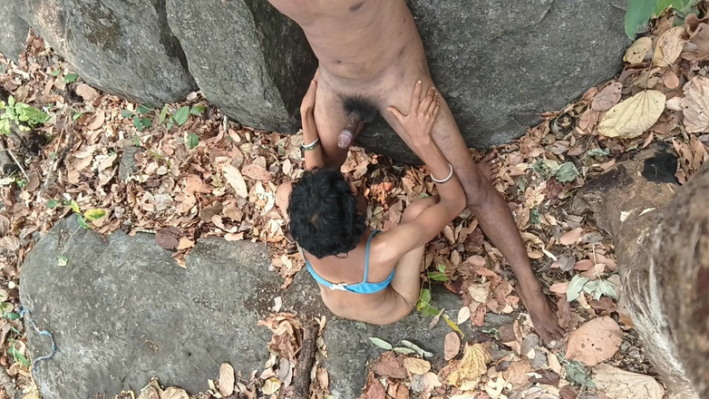 Graju1244: Indian Desi Girl Fucked by Her Step Brother in Jungle