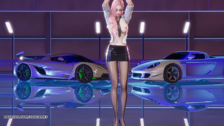 3D-Hentai Games: [mmd] Red Velvet - Sunny Side up Seraphine Sexy Striptease Dance...