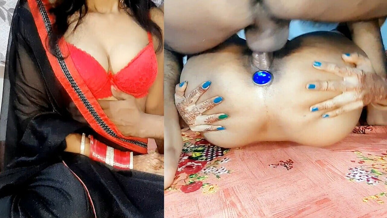 hotXriya: Desi Riya Bhabhi Had Sex by Putting an Anal Plug...