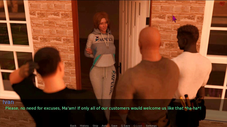 Visual Novels: O soție și mama vitregă, partea 16 - când soțul era la serviciu