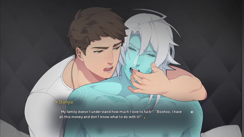 Femboy Asura: Danya дрочит Brahve волонтером