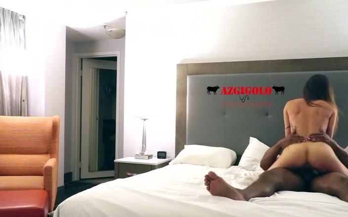 AZGIGOLO: Pertemuan hotel kecil dengan cirenv saat dia berbicara kotor dan...