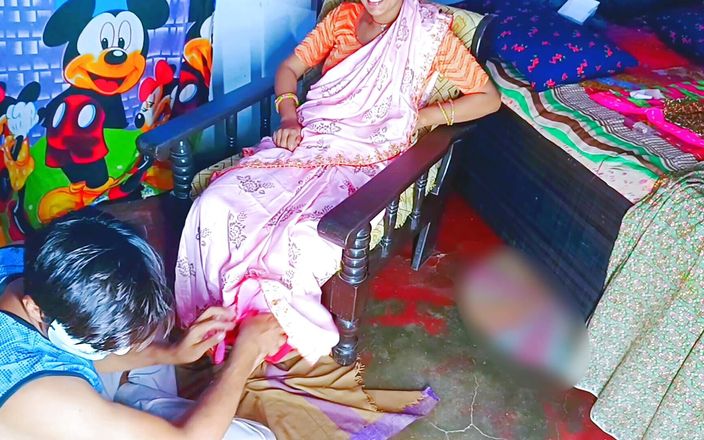 Rakul008: Desi hausfrau verführt und fickt hart mit ihrem gedehnten während...