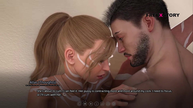 3D cartoon porn: Los siete reinos - atlas fuck Naya y Kali en posición...