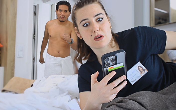 CaribbbeanBoy: Latino garoto pressiona empregada de hotel por tentar roubar seu...