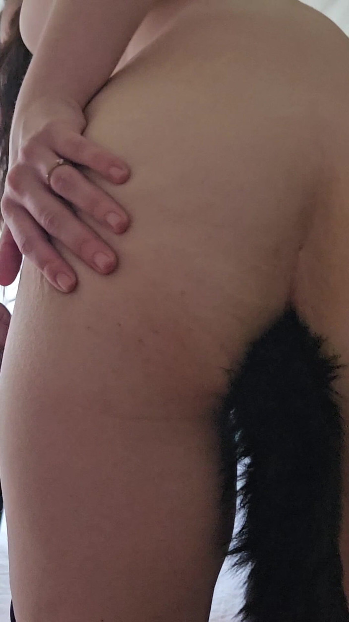 French Julia: Horny Pussy Fucks and Swallows Cum