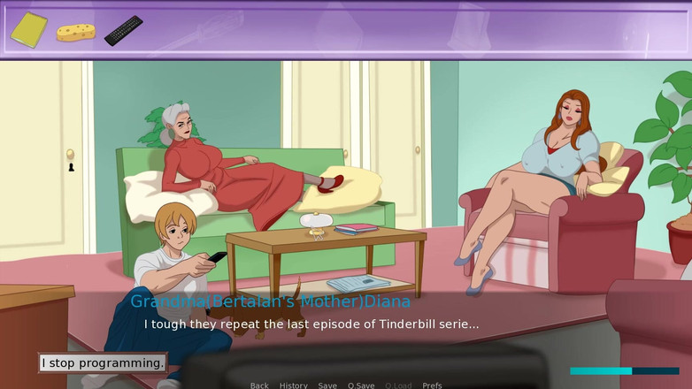 Miss Kitty 2K: El secreto de la casa - parte 3 cuidando a la abuela...