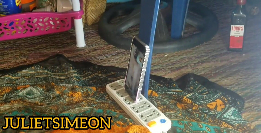 Julietsimeon: Julietsimeon en un video de sexo en vivo con novio...