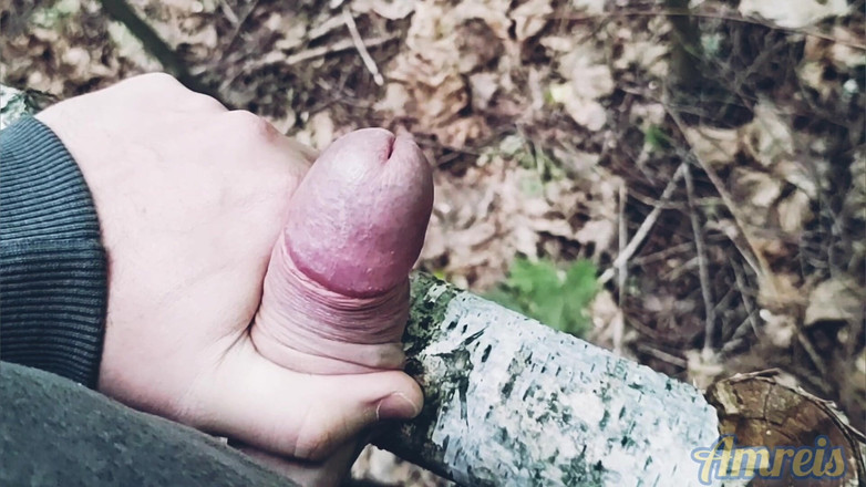 Amreis: Contact with Nature Ended with a Wank Between the Trees...
