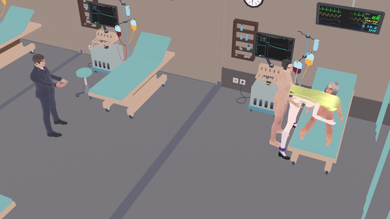 Naughty 3d fairies: Eris Will Please Her Rescuers in the Spaceship's Hospital