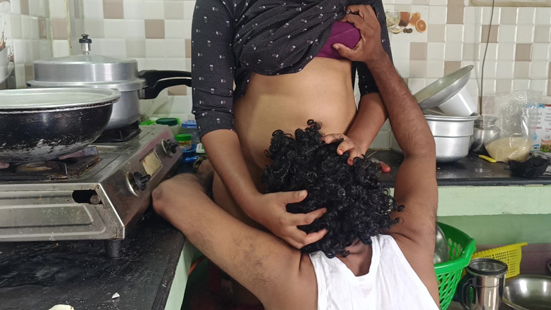 Palani69: Housewife Hot Fucking Romance in Kitchen