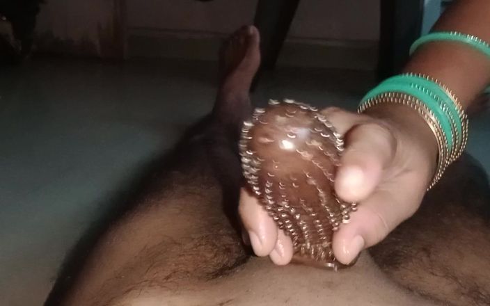 Pavan rani: Bhabhi Fuck with Dotted Condom