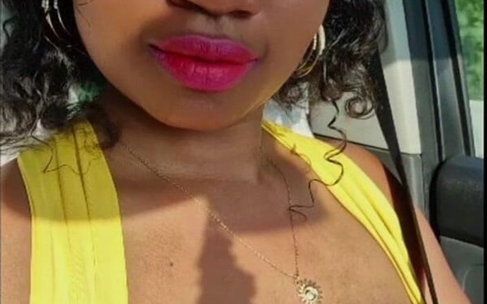 Belle: Malagasy Teen Boobs Naked in Car